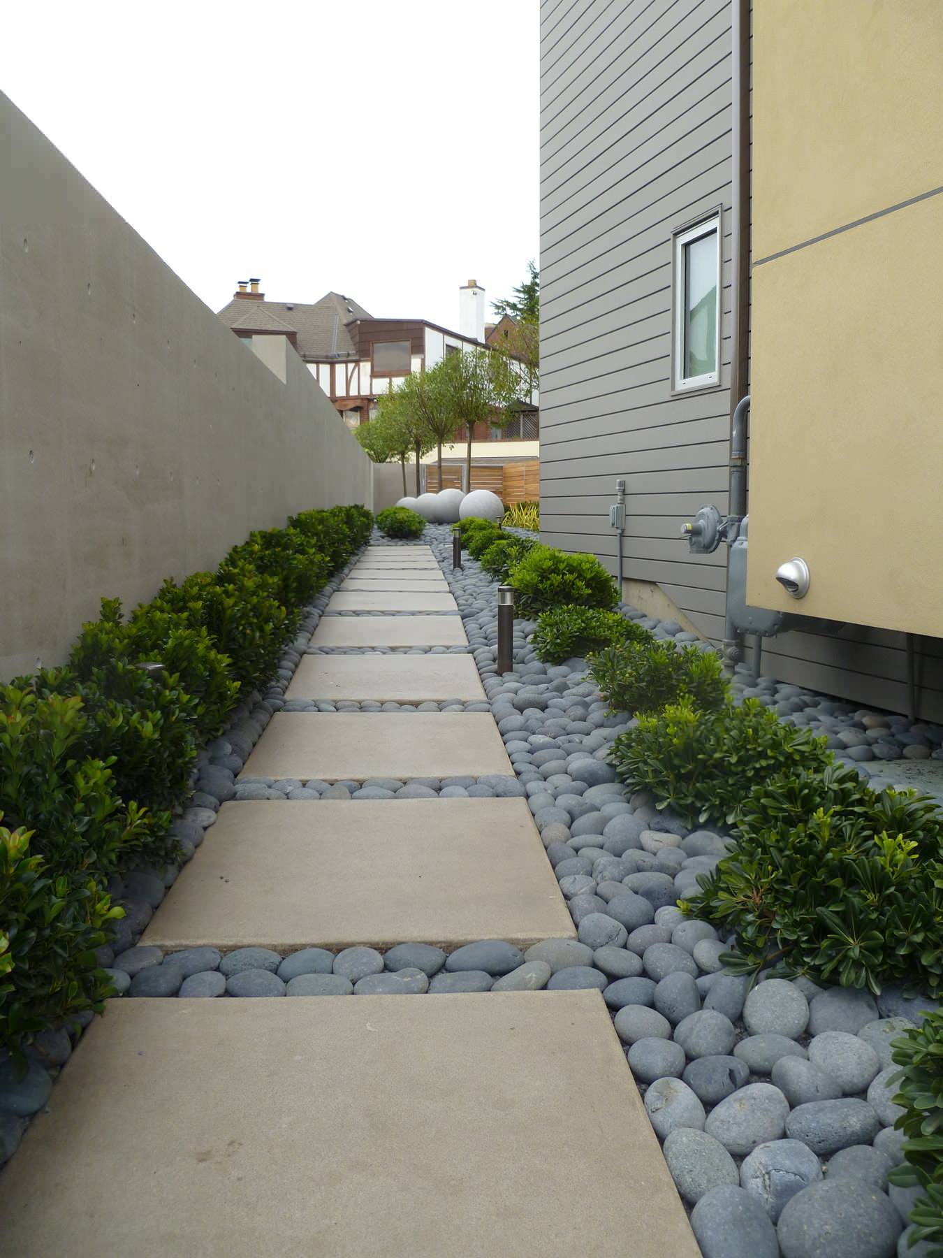 Landscaping with River Rock