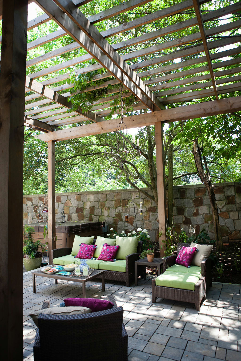 springhetti custom outdoor living on 75 Beautiful Shabby Chic Style Outdoor Design With A Fireplace Houzz Pictures Ideas May 2021 Houzz