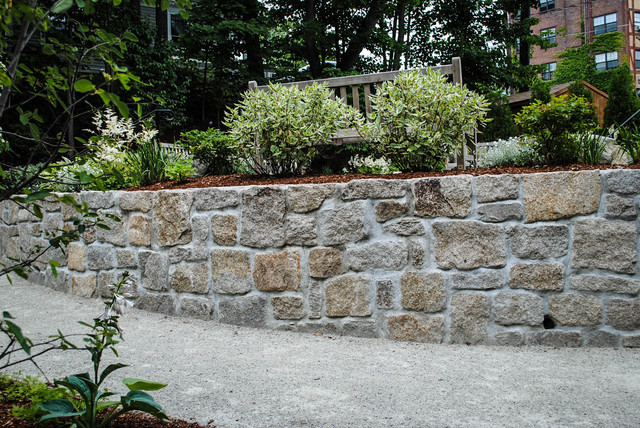 Reno Garden Winchester Ma Contemporary Boston By Natural Stone Wall Solutions Inc Houzz Reno Garden Winchester Ma, Stone For Garden Walls