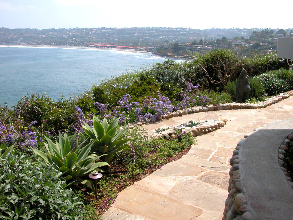 This is an example of a beach style garden in San Diego.
