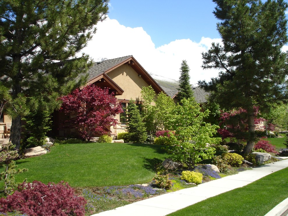 Photo of a modern landscaping in Salt Lake City.