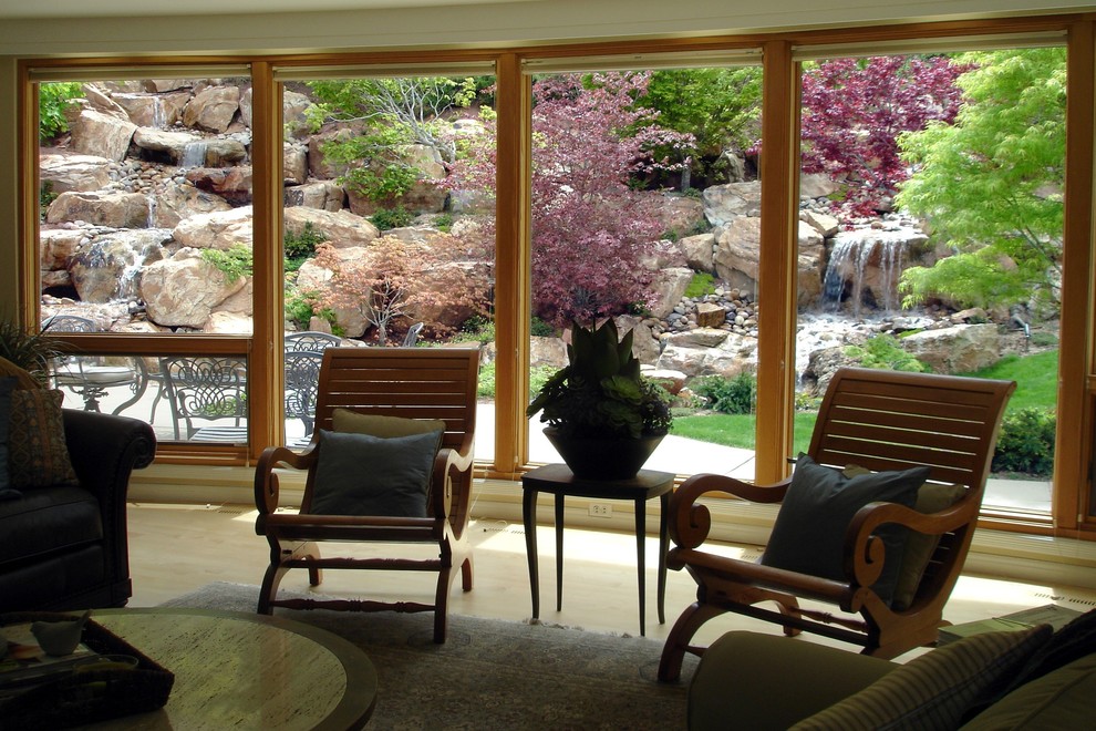 Design ideas for a modern landscaping in Salt Lake City.