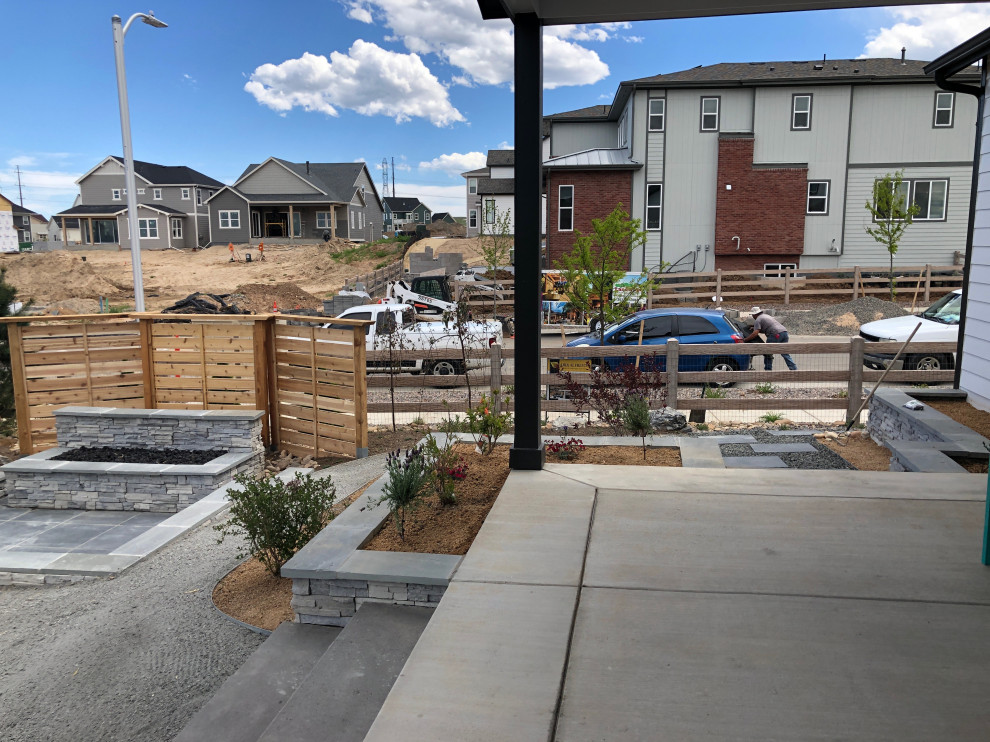 Retaining Walls & Planter Boxes Jardin Denver par Aria Alfresco