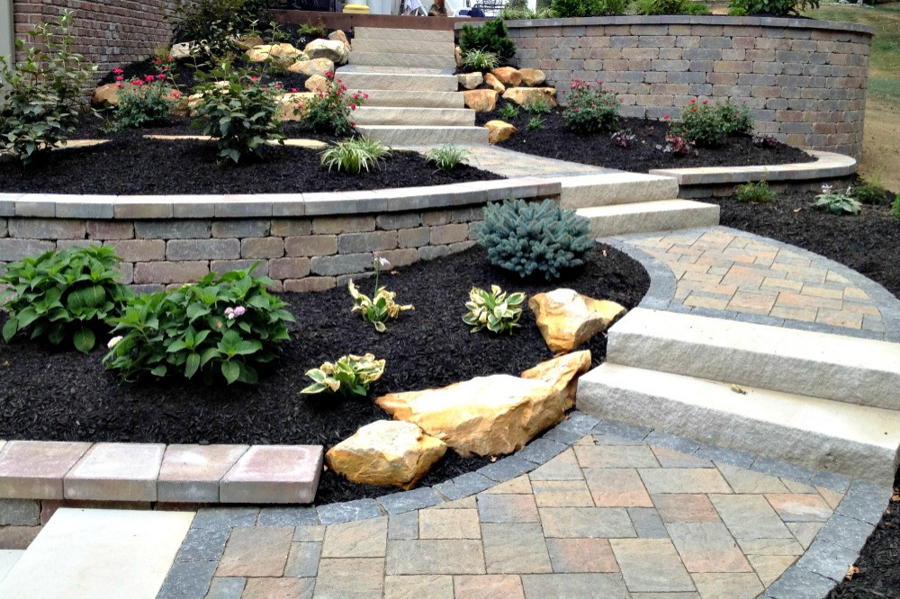 75 Hillside Brick Landscaping Ideas You'll Love - December, 2023