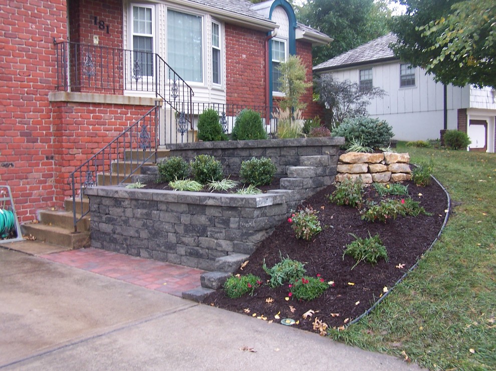 Retaining Walls Traditional Landscape Kansas City by Second