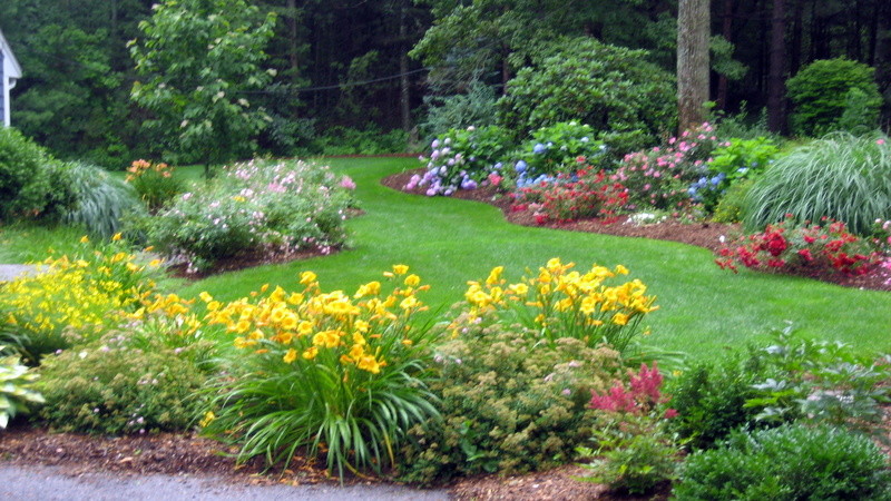 RF Back Yard - Traditional - Landscape - Boston - by Jonathan OBrien ...