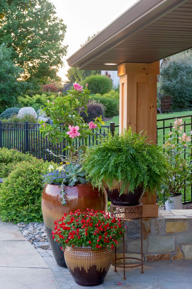 Richboro Pool House Craftsman Landscape Philadelphia by Gasper