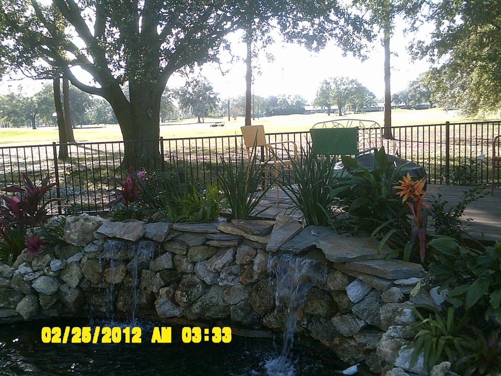 Rio Pinar Back Yard Retreat Traditional Landscape Orlando by