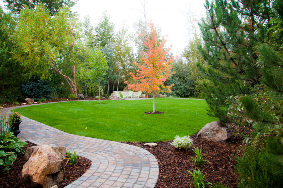 River Meadow Contemporary Landscape Boise by Stack Rock Group
