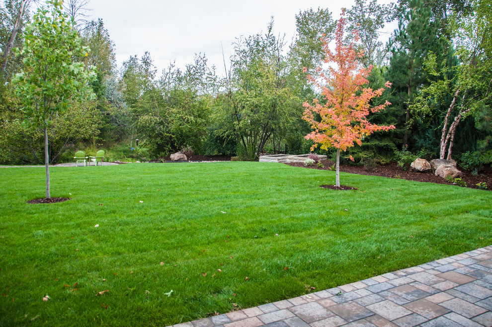 River Meadow Contemporary Landscape Boise by Stack Rock Group