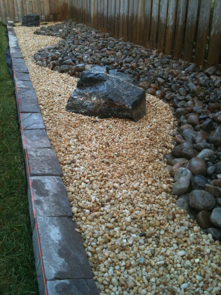 River Rock With Decomposed Granite Contemporary Landscape Vancouver By Stockwell Sand Gravel Houzz