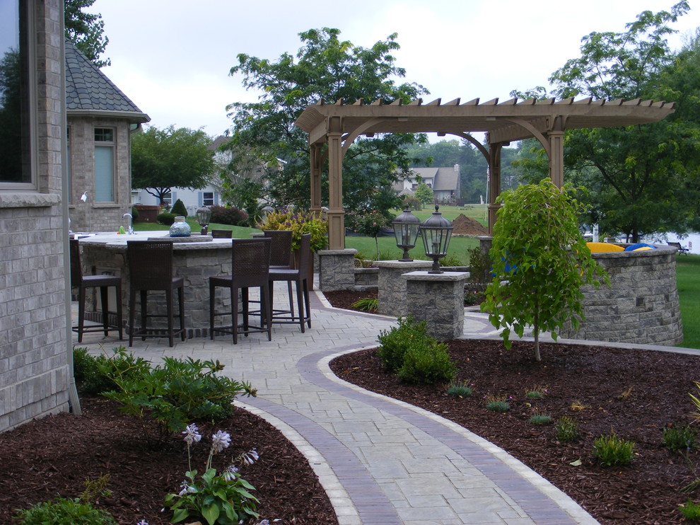 Riverside Rivera Transitional Landscape Other by Proscape Lawn