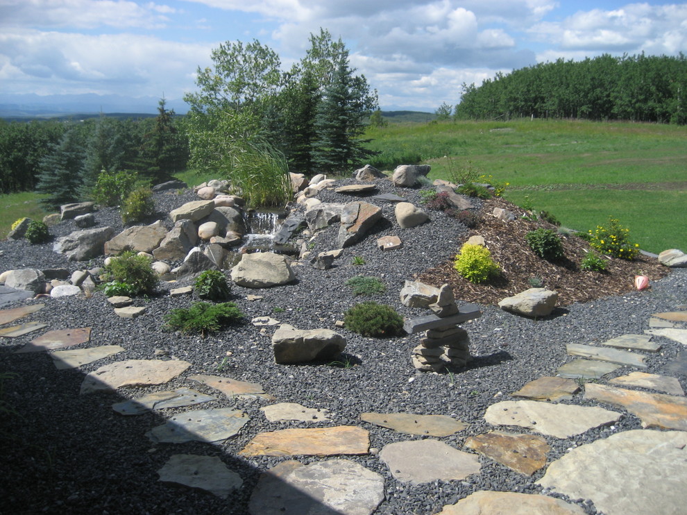 Rock Garden Traditional Landscape Calgary by Kayben Inc. Houzz