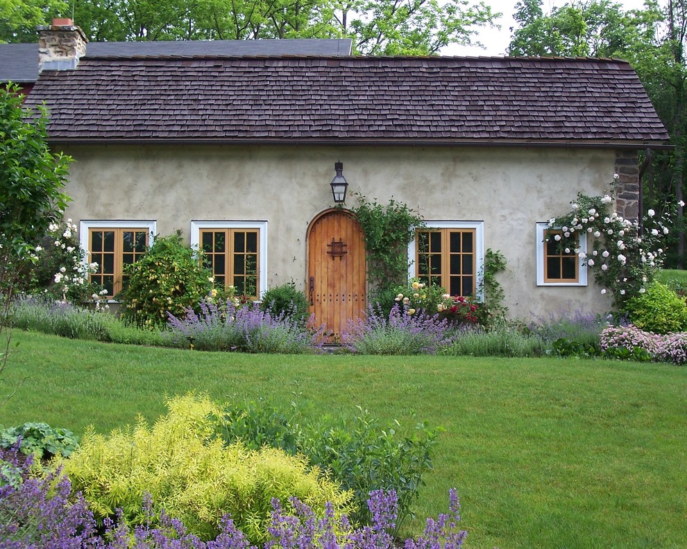 Foto de jardín de estilo de casa de campo en verano