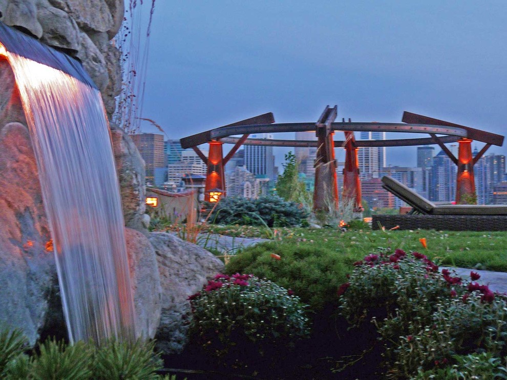 Rosedale Residence 1 Craftsman Landscape Calgary by DDLA Design Landscape Architecture