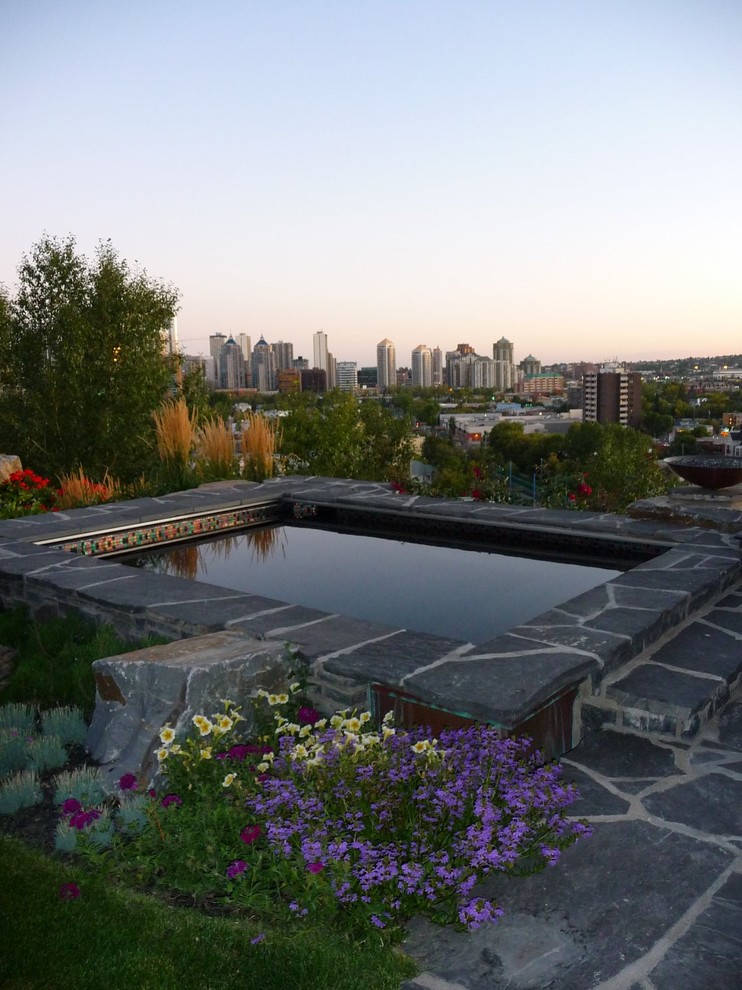 Rosedale Residence 2 Eclectic Landscape Calgary by DDLA Design