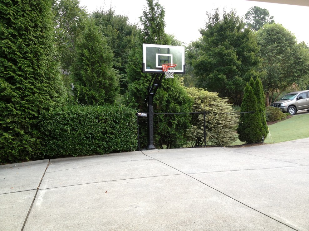 Russ H's Pro Dunk Gold Basketball System on a 48x33 in Marietta, GA