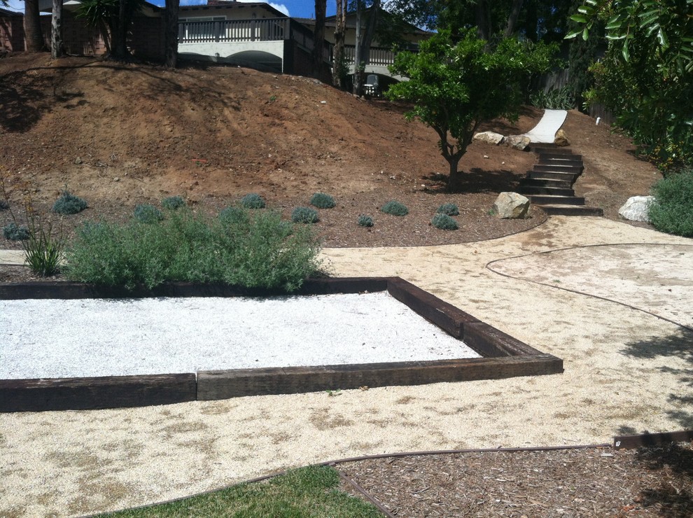 San Diego Bocce Ball Court by Solutions Landscape San