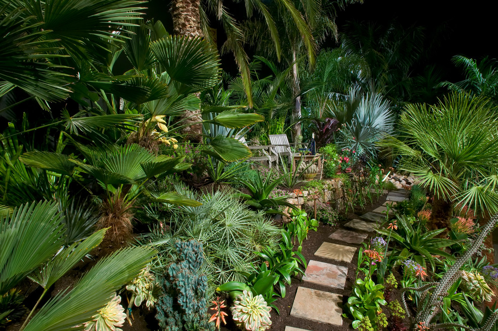Photo of a tropical landscaping in San Francisco.