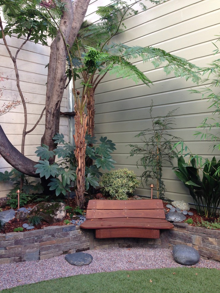 This is an example of a world-inspired garden in San Francisco.
