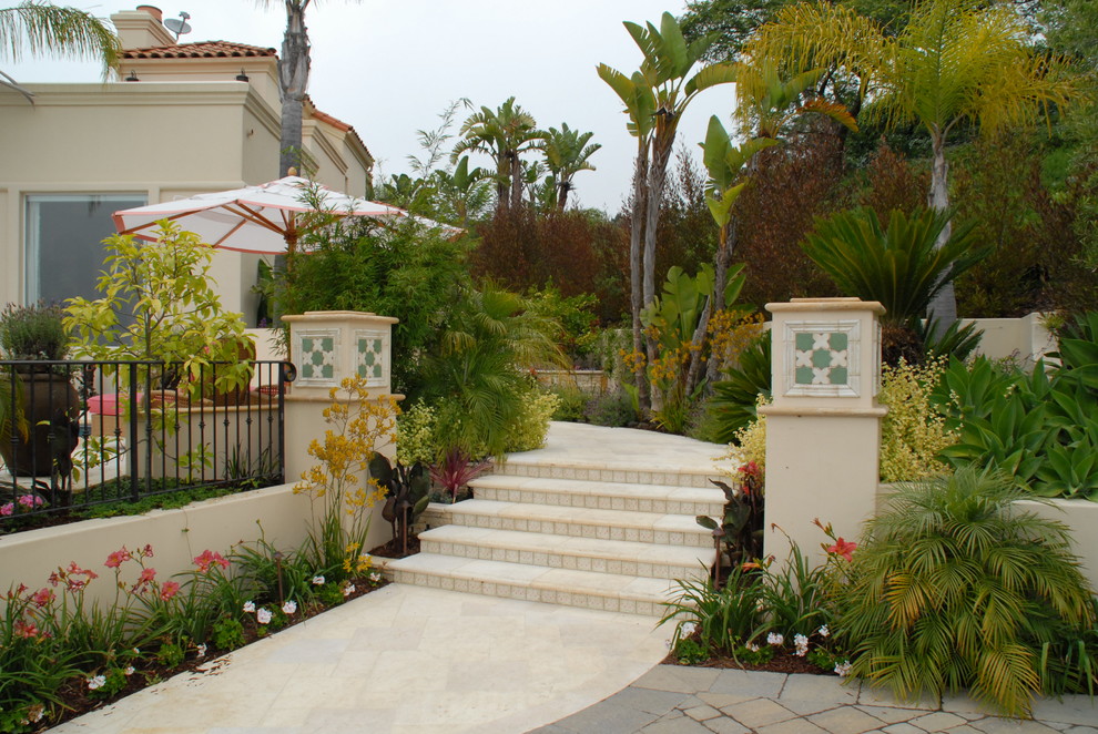 Источник вдохновения для домашнего уюта: участок и сад в средиземноморском стиле