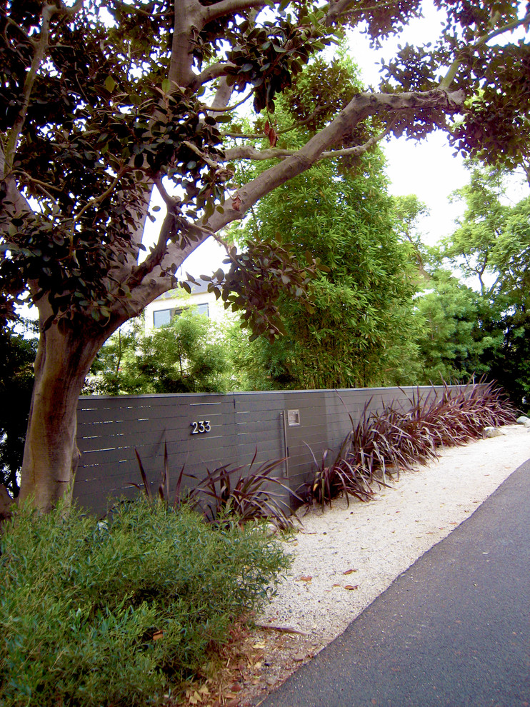 Photo of a mid-sized modern full sun front yard landscaping in Los Angeles for spring.