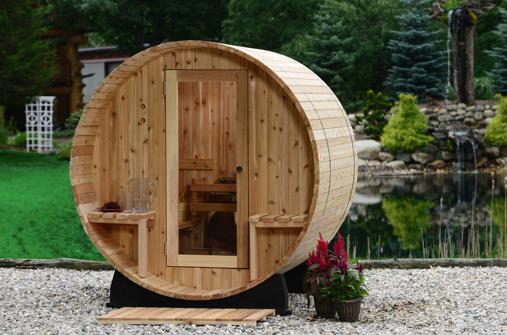 Saunas Rustic Landscape Nashville by Almost Heaven Saunas Houzz
