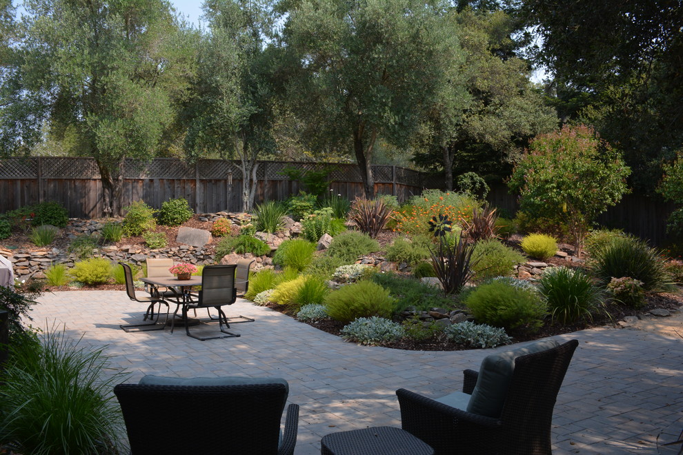 This is an example of a traditional garden in San Francisco.