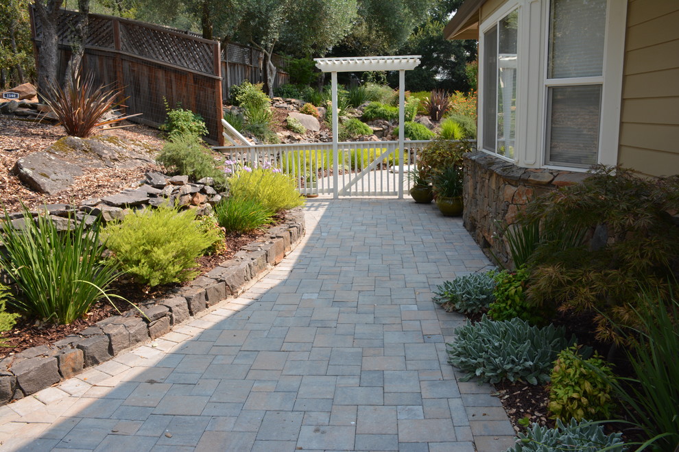 Scenic Brush Creek Traditional Landscape San Francisco by