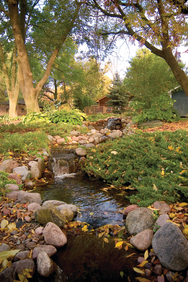 seasonal Traditional Landscape Grand Rapids by R&A Landscaping