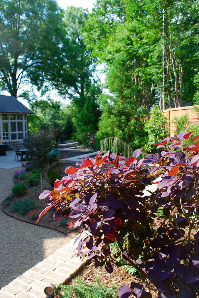 Moderner Garten in Charlotte