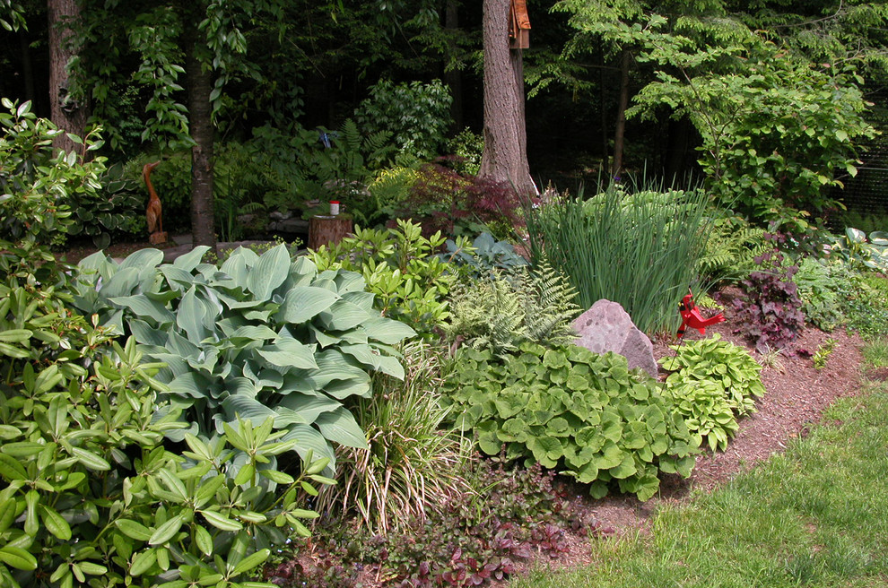 This is an example of a country garden in New York.