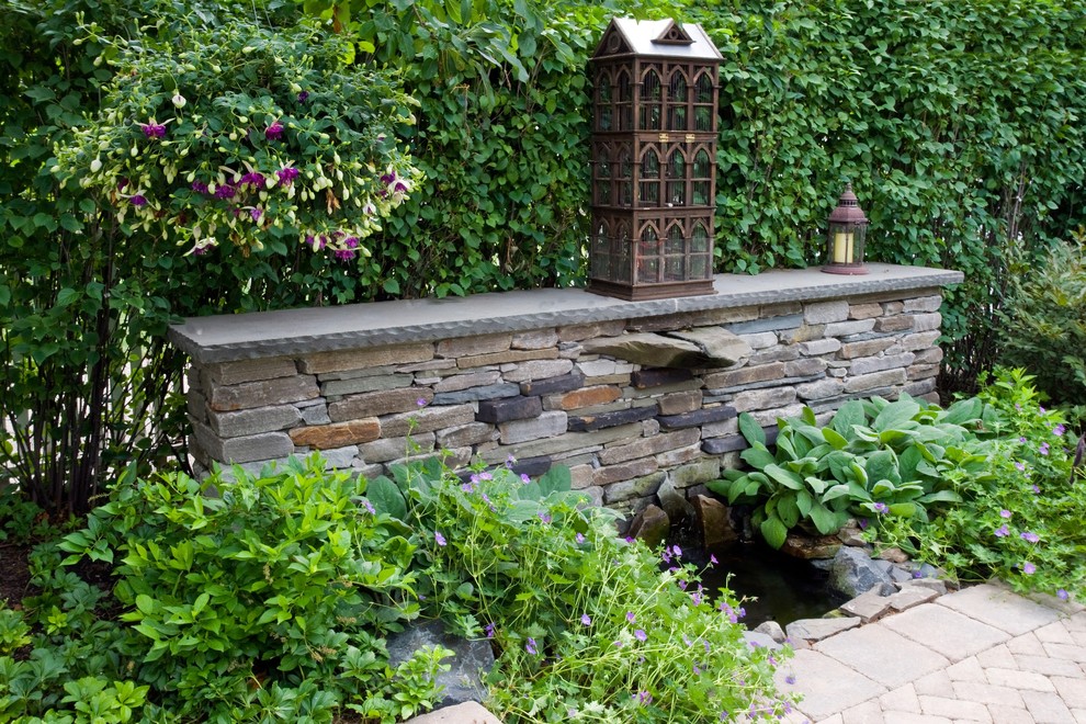 This is an example of a traditional garden in Chicago.
