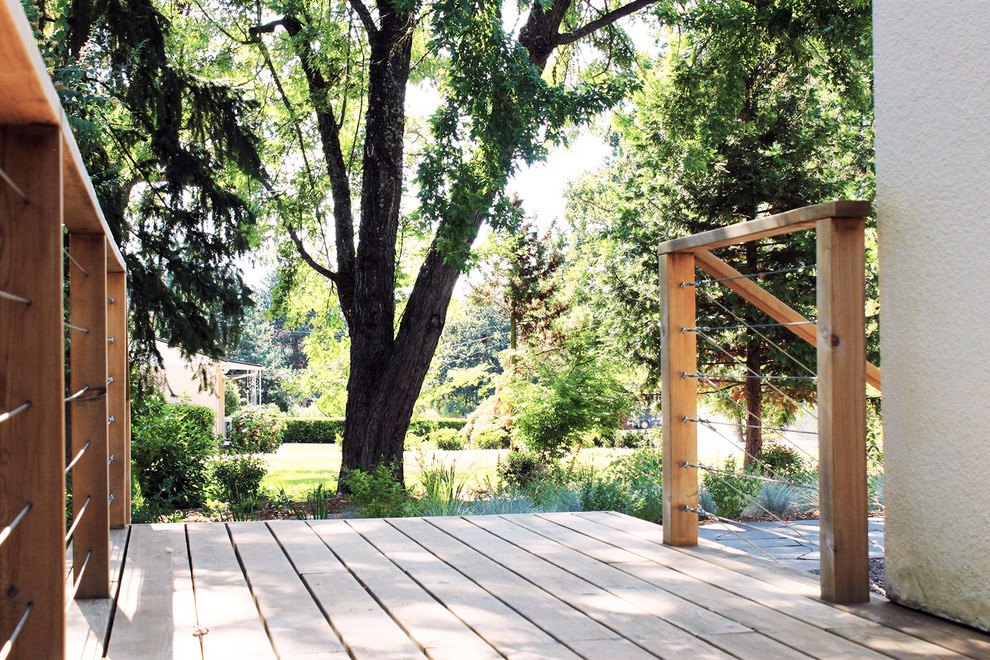 Side Entrance Deck Rustic Landscape Other by Regenesis