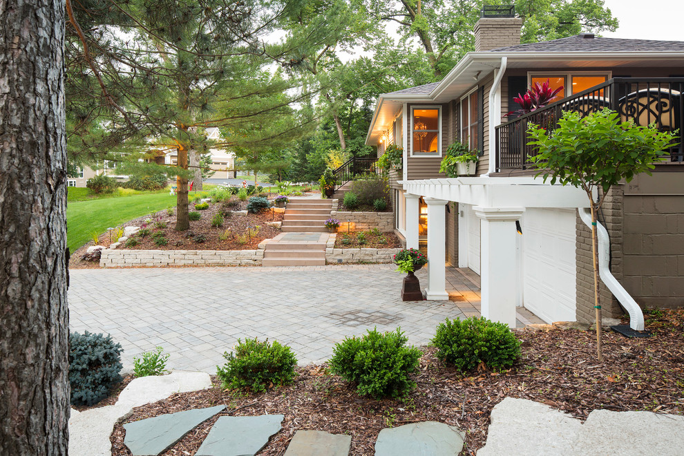 Side Yard Steps A Front Yard and Backyard Traditional