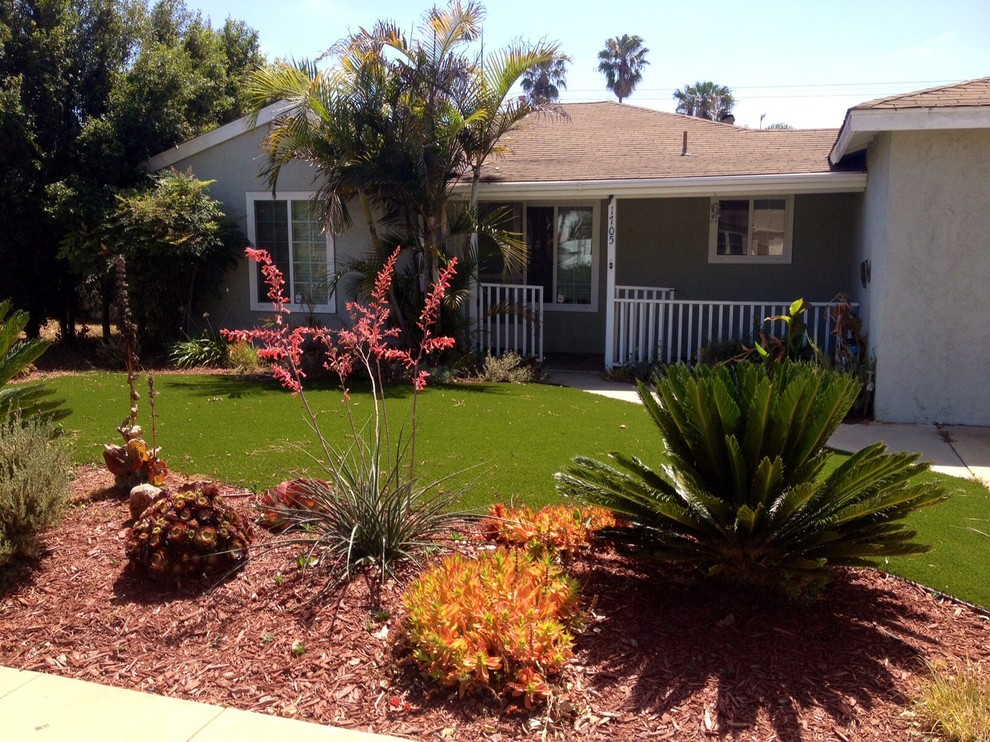 South Oceanside Ca Beach Style Landscape San Diego By Go Turf