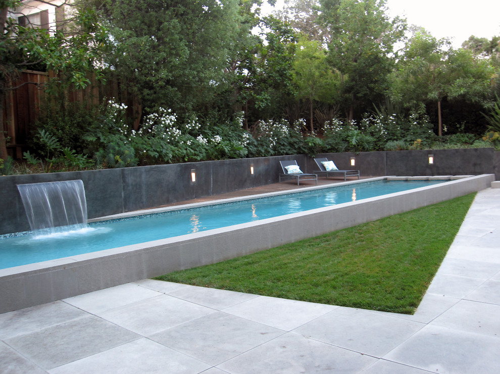 Immagine di un giardino moderno