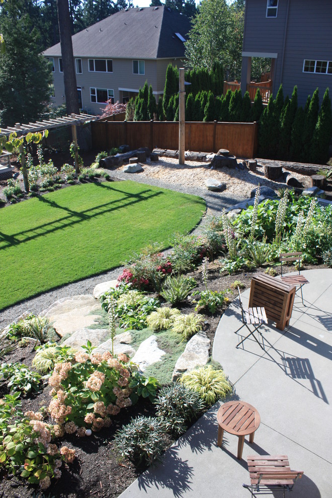 Spirit Ridge Residence Contemporary Landscape Seattle by Studio