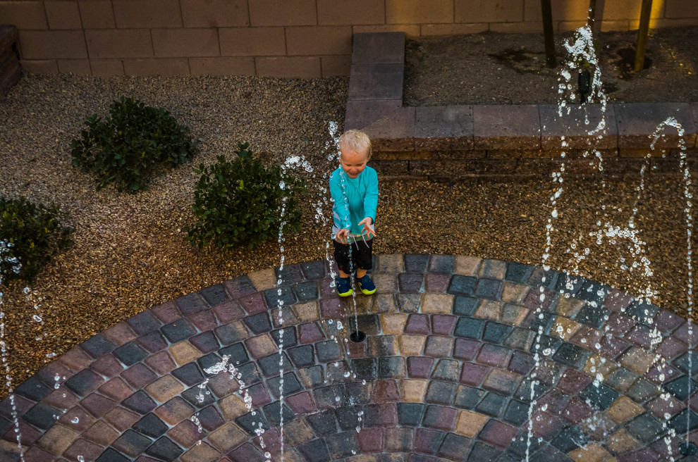Splash Pad Henderson Jardín Las Vegas de Taylormade Landscapes