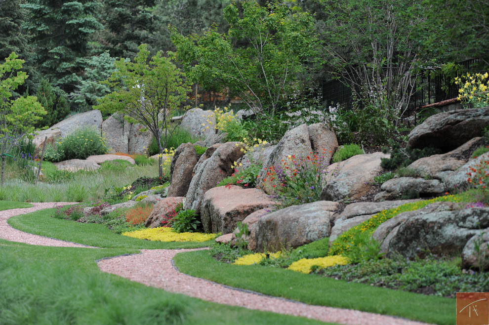 Klassischer Garten in Denver