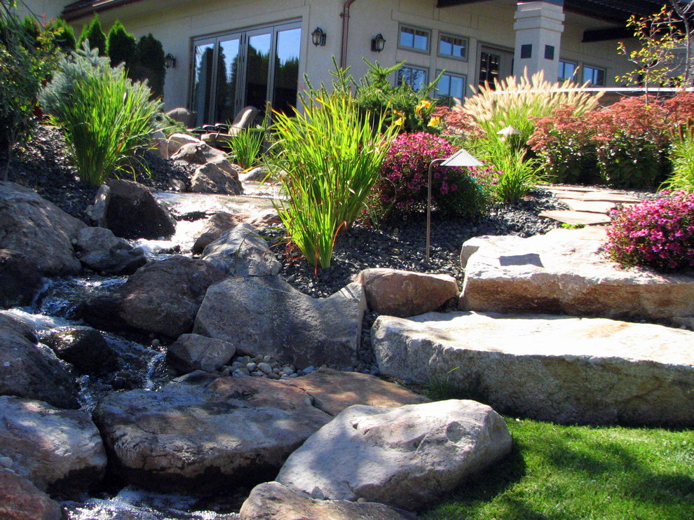 Spurwing Residence Contemporary Landscape Boise by Chuck B