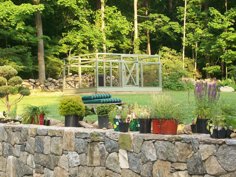 Immagine di un giardino tradizionale
