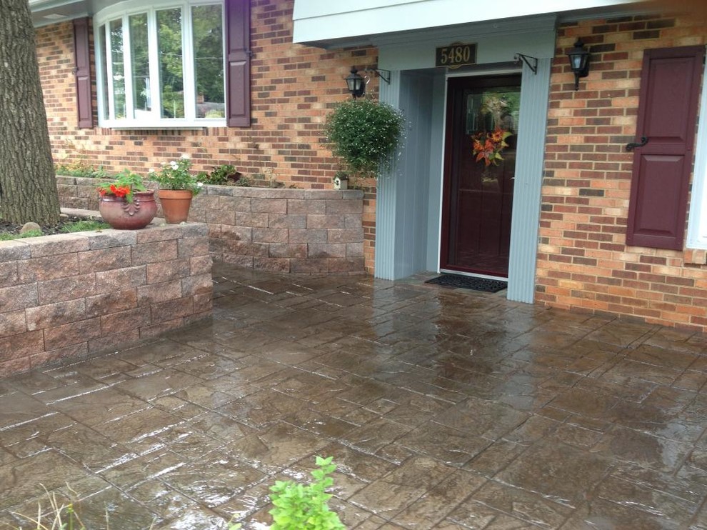 Stamped Concrete - Landscape - Other - by Creative Curbs, Inc. | Houzz