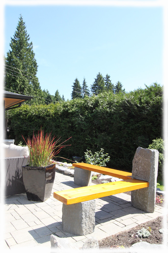 This is an example of a modern landscaping in Vancouver.