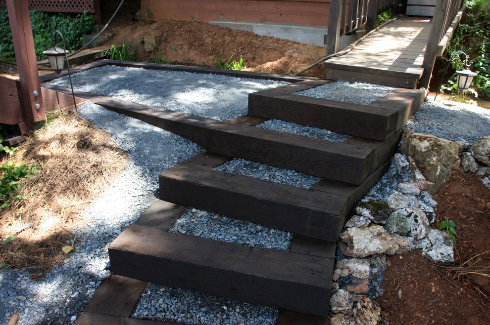 Steps & Pathways - Rustic - Landscape - Sacramento - by Verne Pershing ...