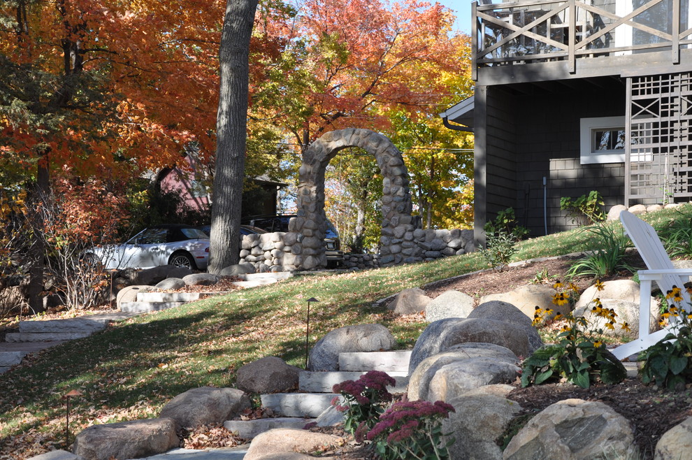 Stone Arch on Lake Minnetonka - Traditional - Landscape - Minneapolis ...