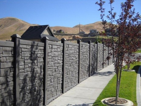 Stonehenge Fence - Traditional - Landscape - Salt Lake City - by ...