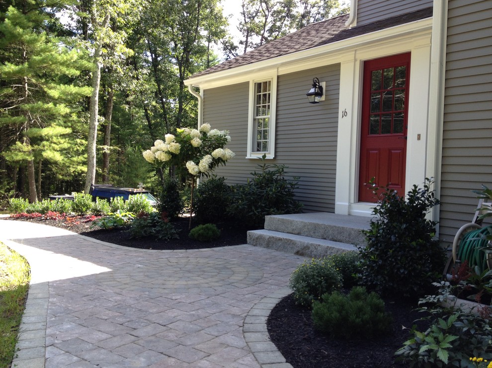Sudbury Colonial Landscape Boston by Brookwood Landscape and Stonework Inc. Houzz