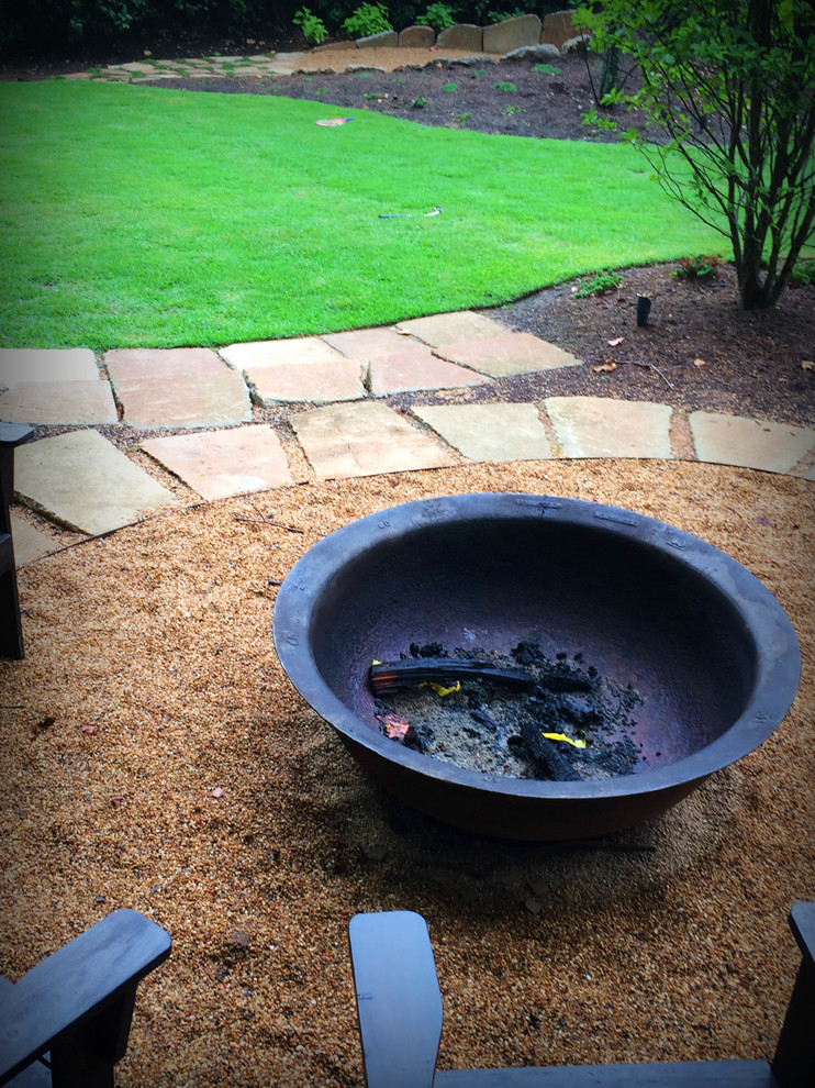 Sugar kettle fire pit Landscape Other by High Res Studio