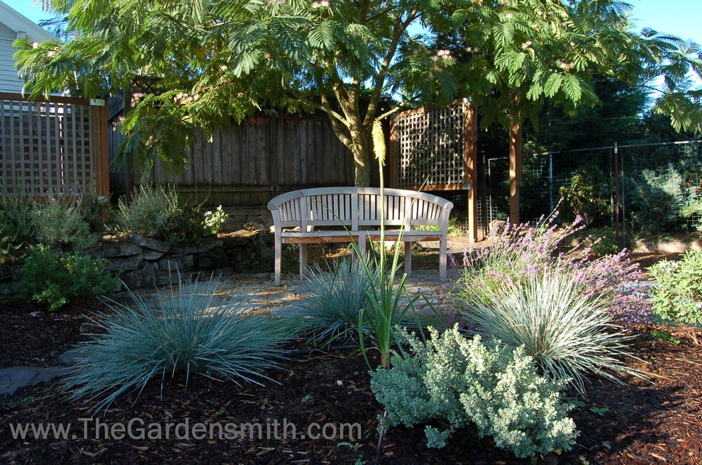 This is an example of a bohemian garden in Portland.